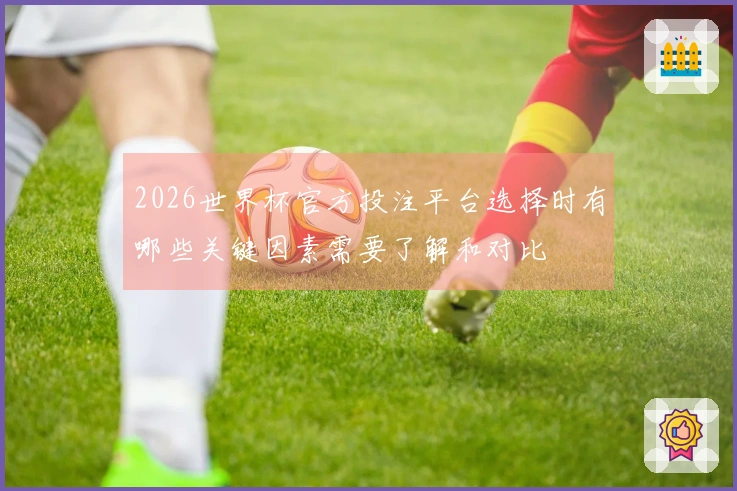 2026世界杯官方投注平台选择时有哪些关键因素需要了解和对比