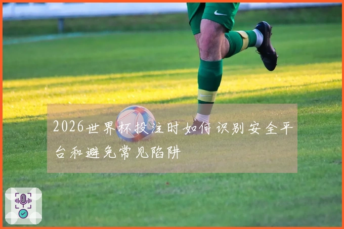 2026世界杯投注时如何识别安全平台和避免常见陷阱