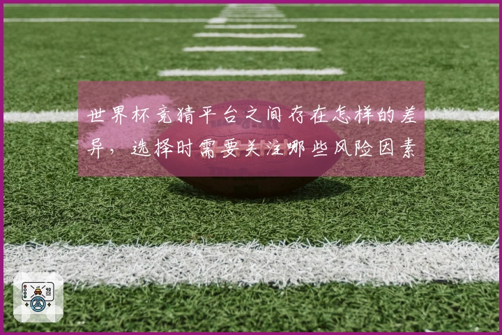 世界杯竞猜平台之间存在怎样的差异，选择时需要关注哪些风险因素？